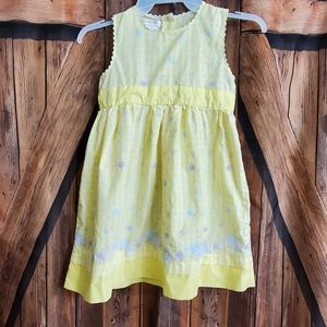 ‼️3/$25‼️🥳 Former HP Summer Easter Floral Dress with bow Size 5T